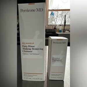 Perricone MD Cleanser and Highlighter